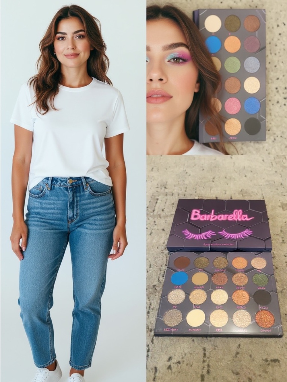 Barbarella Multi-Shade Eyeshadow Palette - Assorted Color Finish